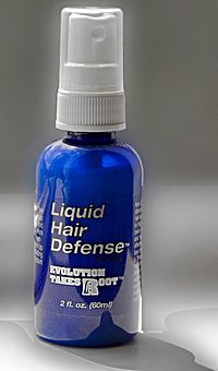 Liquid Hair Defense spray bottle for men